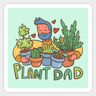 Plant Dad Magnet